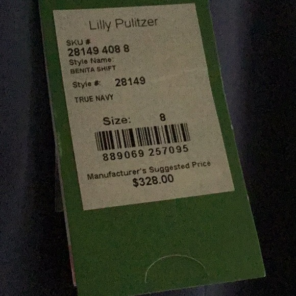 LILLY PULITZER BENITA SHIFT DRESS NWT - Picture 4 of 5